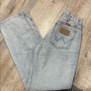 Wrangler Light Blue Straight Jeans